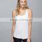 Cross Stripe Back Design For Women Gym Crop Tops Loose Wholesale Fitness Clothing
