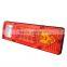 2016 High Quality One Pair 19LED Durable Turn Signal Tail Universal LED Square Truck Tail Light Lamp