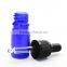 5ml Cobalt Blue Dropper Bottle For Essence