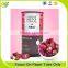 China supplier red round tube wine gift box