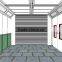 JF furniture painting booth furniture spray booth cabinet spray booth