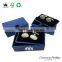 Custom logo pringting high-end cardboard cufflink packaging box