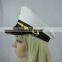 White navy captain hat sailor hat naval cap police officer hat