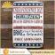 Classic Family Design Metal Decorative Tin Signs