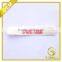 Custom logo words printed soft natural cotton tape labels