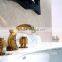 CRW GA009 Bathroom Vanities with Legs Cabinet with Mirror
