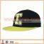 Top quality 3D embroidery flat brim kids plain baseball caps