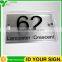 High Custom Acrylic House Number Plate