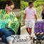 Custom summer french TOP quality silk printed green leaf nursing scarf cover