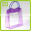 2016 Custom made Alibaba China pvc clear bag high quality pvc wine bag
