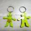 2015 3D promotional soft pvc rubber keychain