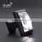 Square Furniture Hardware Dresser Cabinet Crystal Glass Knob