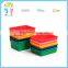 Hot sale pp material school plastic equipment toy plastic storage case