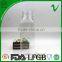 PET tamperproof cap empty square 250ml milk plastic bottle