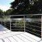 Easy fitting galvanized stainless steel pipe balustrade