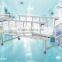 2 cranks manual patient hospital medical bed for home