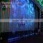 0.75mm pmma fiber made chandelier with words on it