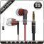 led earphone with mic high quality design and quality free samples offered