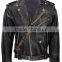 Black Brando Motorbike Leather Jacket