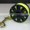 plastic dive reel fly reel nylon reel with brass hook