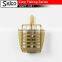 Carp fishing tackle Rectangle plastic cage feeder with lead sinker