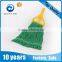 green recycled cotton Wet mop head with loop end