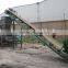 Used sand rubber conveyor belt with hopper