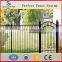 villa vandal resistant durable steel railings/square tube inserts fence/railings and iron gates
