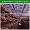 Black and white grid plastic greenhouse film for mushroom / bacteria growing house