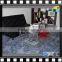 Clear acrylic sofa table PMMA living room table glass coffee table from china manufacturer