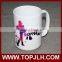father's day promotion 15oz white ceramic mug for sublimation transfer