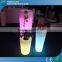 Outside Solar Energy Panels RGB Super Bright Waterproof LED Plastic Flower Pot