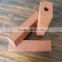 High quality chamotte refractory bricks, outdoor red brick floor tile
