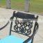 high quality outdoor cast aluminum dining furniture/ cast aluminum furniture garden set
