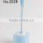 New design toilet brush plastic cleaning brush sets with TPR holder
