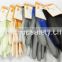 DDSAFETY 2017 Nitrile Coated Working Glove Grey Nylon With Black Ultra Thin Foam Nitrile Dip On Palm Finger
