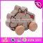 2015 Intelligent toys wooden pull and push toy,New design wooden dragging car toy,Top quality DIY toy wooden moving toy W05B081