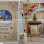 Christmas Laser Wooden Engraving Book LED Box Gift