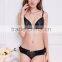 Transparent Low-Cut Hot Sexy Micro Chinese Women Bra Set