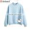 oem factory 100 polyester ladies sweatshirts