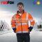 cheap safety softshell high visibility winter jacket