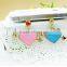 OEM fashion 2d/3d heart cell phone earphone anti dust plug for iphone/Samsung/htc/ipad
