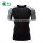 Fashion Design 100% Polyester Quick Dry Gym Wear Men Short Sleeve Fitness T Shirt