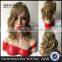 Fashion Synthetic Hair Women Long Curly Blonde Cheap Cosplay Party Wig Full Lace Wigs