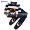 Fall fashion baby boys clothes casual sports printing boutique outfits kids clothing sets