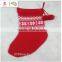 Funny Decoration Home Christmas Sock Supply Christmas Mini Knitted Sock