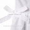 Lovely design wholesale Flutter sleeve cotton clothes plain white baby girl top