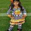 Top Selling Ladybug Applique Wholesale Cotton Frocks Outfit