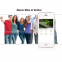 Home Use AlyBELL WiFi Video Doorbell With Night Vision Push Alarm 2-Way Audio