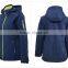 2017 Safety Women Green Reflective Softshell Jacket